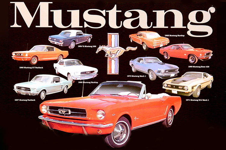 برترین خودروهای تاریخ؛ فورد موستانگ ۱۹۶۴