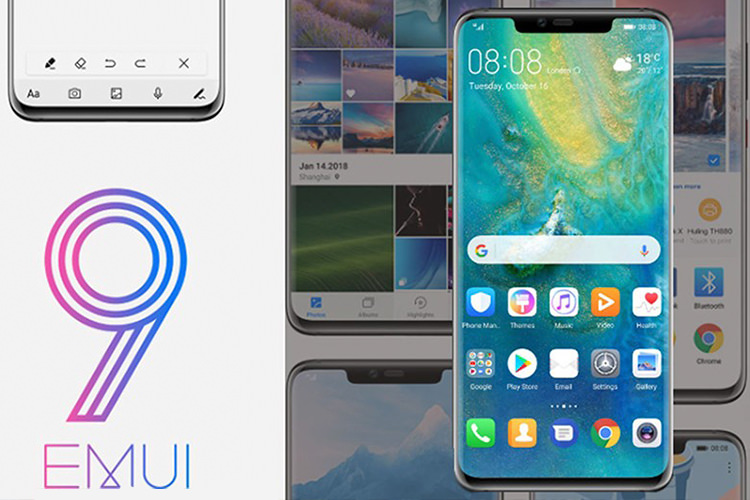EMUI 9، رابط کاربری اختصاصی هواوی، روی ۸۰ میلیون دستگاه فعال است