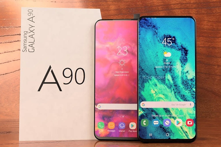 گلکسی A90 با تراشه اسنپدراگون 855، پشتیبانی 5G و لرزشگیر پیشرفته معرفی میشود