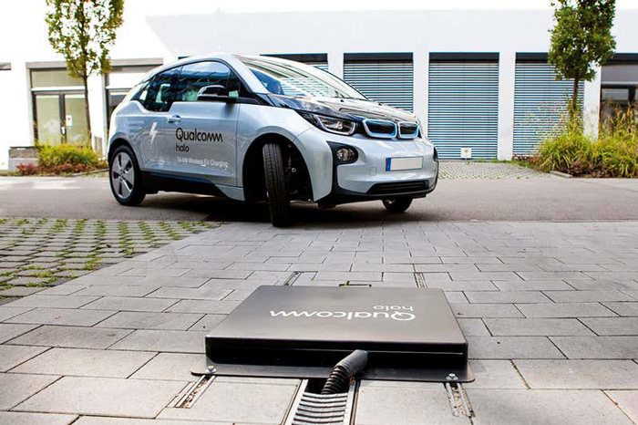 شارژ بی سیم خودروهای برقی