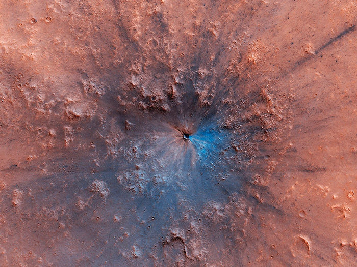 حفره جدید مریخ