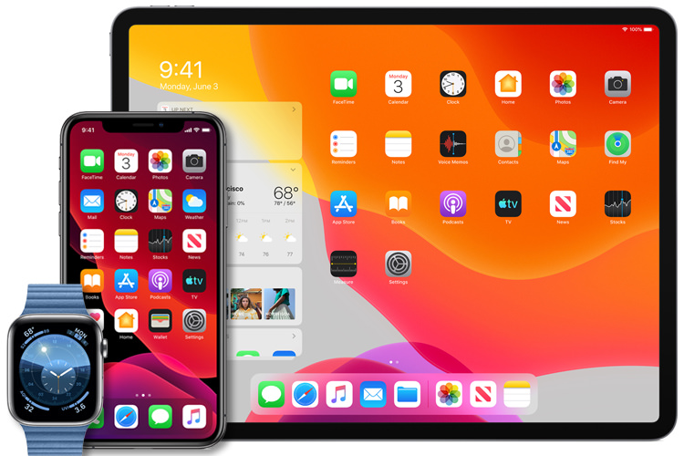 دستگاه های مقصد iOS 13 و iPadOS 13 و watchOS 6 مشخص شدند