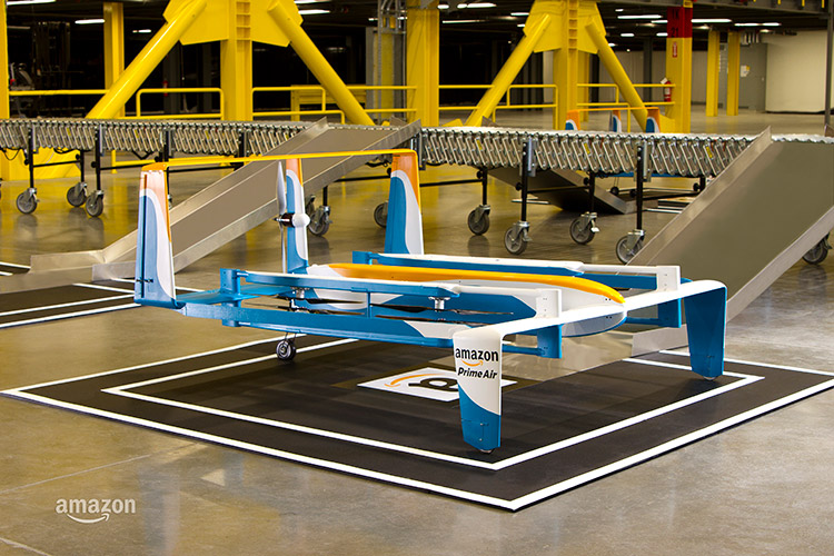 پهپاد تحویل کالای آمازون / Amazon Delivery Drone