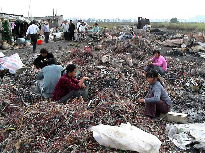 بازیافت زباله الکترونیکی در گوییو