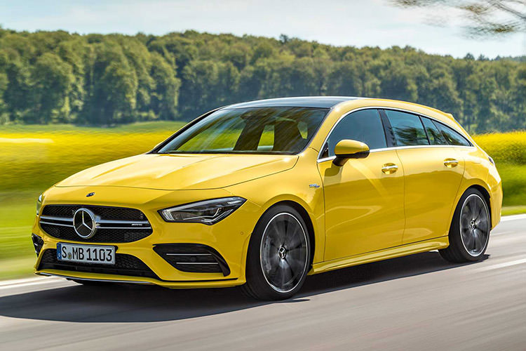 مرسدس بنز AMG CLA 35 شوتینگ بریک رونمایی شد