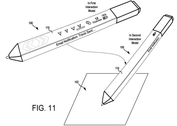 surface pen patent