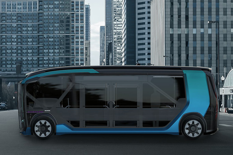 Scania NXT Autonomous car Concept / خودرو خودران مفهومی اسکانیا