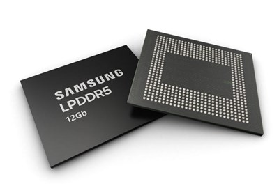 سامسونگ تولید انبوه رمهای ۱۲ گیگابایتی LPDDR5 را آغاز کرد
