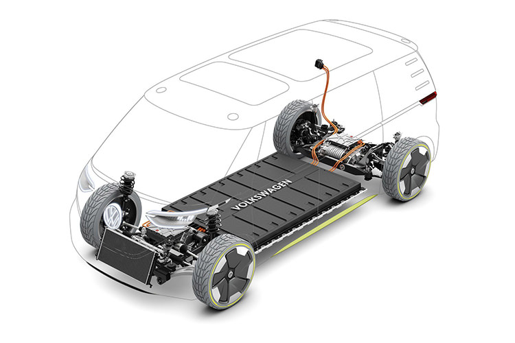 Volkswagen MEB Platform Electric car / پلتفرم خودروی الکتریکی فولکس واگن