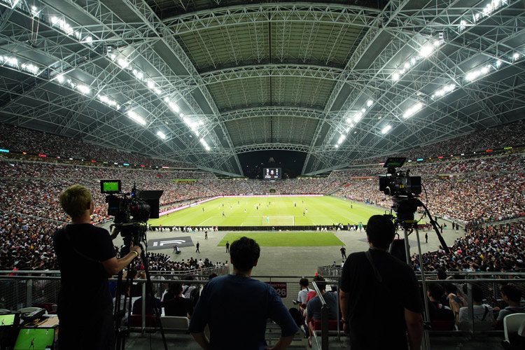 سامسونگ مسابقات فوتبال را با دوربین‌های 8K فیلم‌برداری می‌کند