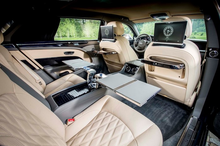 2017 Bentley Mulsanne EWB interior view