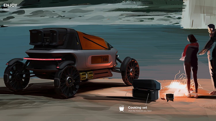 Land Rover Back Packer Concept / خودروی مفهومی لندرور 