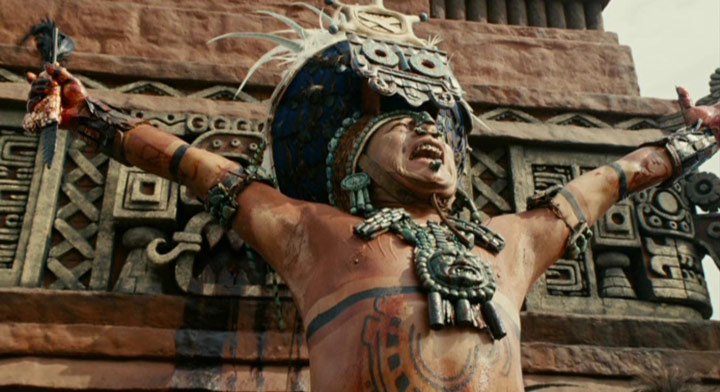 صحنه‌ای از فیلم سینمایی «آپوکالیپتو یا آخرالزمان (۲۰۰۶)» به کارگردانی مل گیبسون 