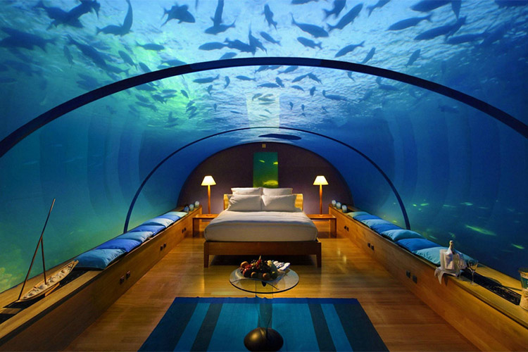 بهترین هتل های زیر آب دنیا کدامند؟