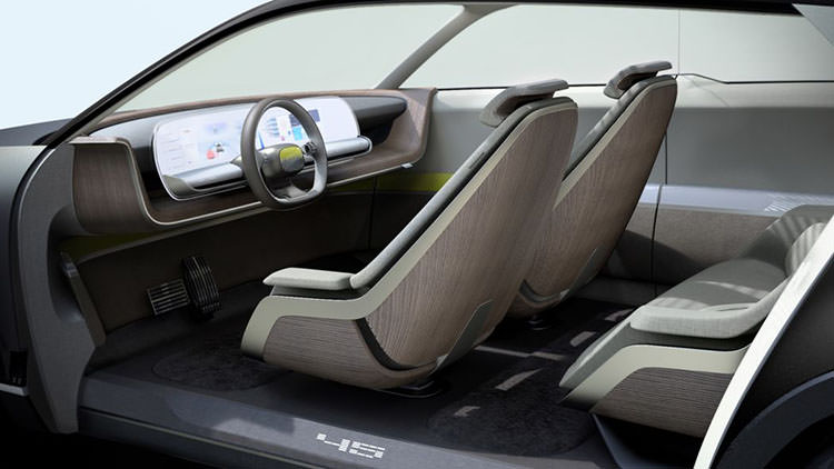 Hyundai 45 EV hatchback concept / هیوندای هاچ بک برقی مفهومی