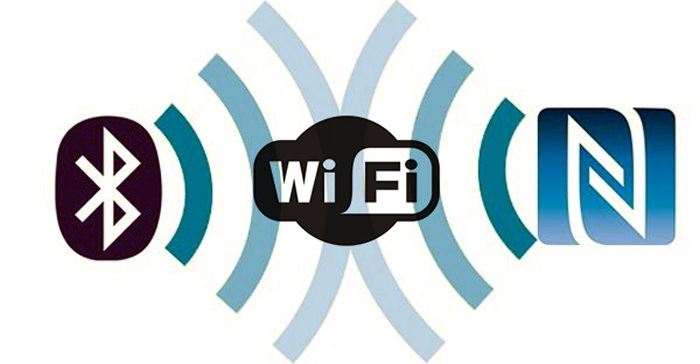 Compare NFC with Bluetooth and WiFi