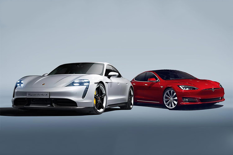 پورشه تایکان در برابر تسلا مدل S؛ کدام خودرو برقی برتر است؟