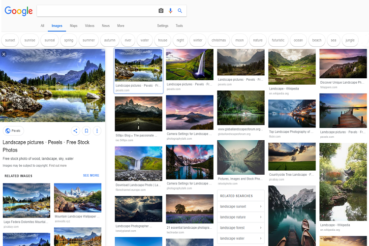 چگونه ظاهر نتایج جست‌وجوی تصاویر گوگل را به حالت قبل بازگردانیم؟