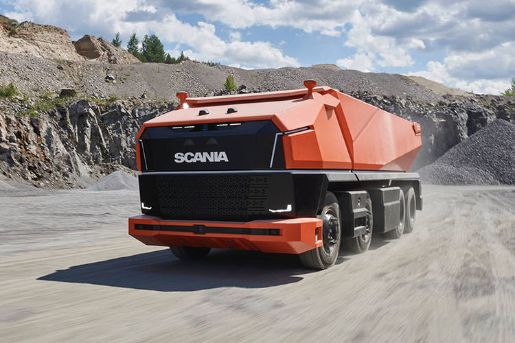 Scania Autonomous Truck / کامیون خودران اسکانیا