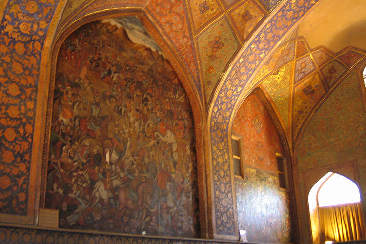 کاخ چهل ستون اصفهان؛ تلفیقی از معماری ایرانی و غرب