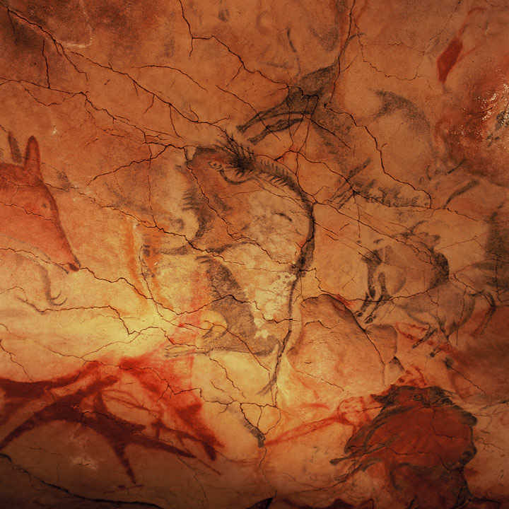 نقاشی‌های غار آلتامیرا در شمال اسپانیا