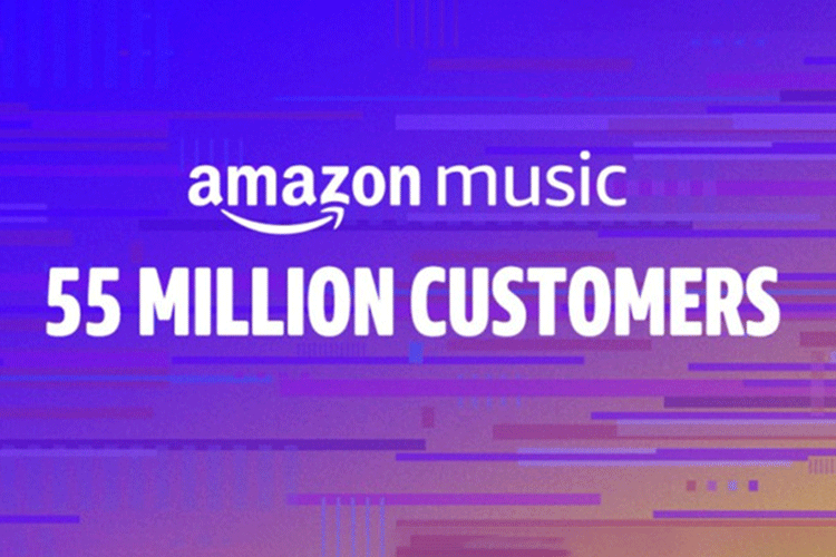 آمازون بیش از ۵۵ میلیون کاربر را جذب سرویس Amazon Music کرده است