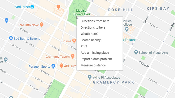 یافتن مسیر در گوگل مپ تنها با یک کلیک