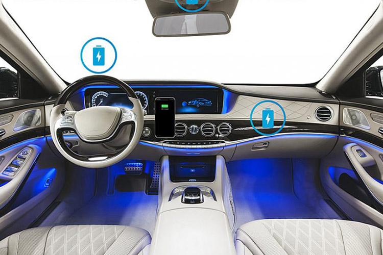 فناوری شارژ بی‌ سیم Yank Technologies می‌تواند دستگاه‌ها را در هر جای خودرو شارژ کند