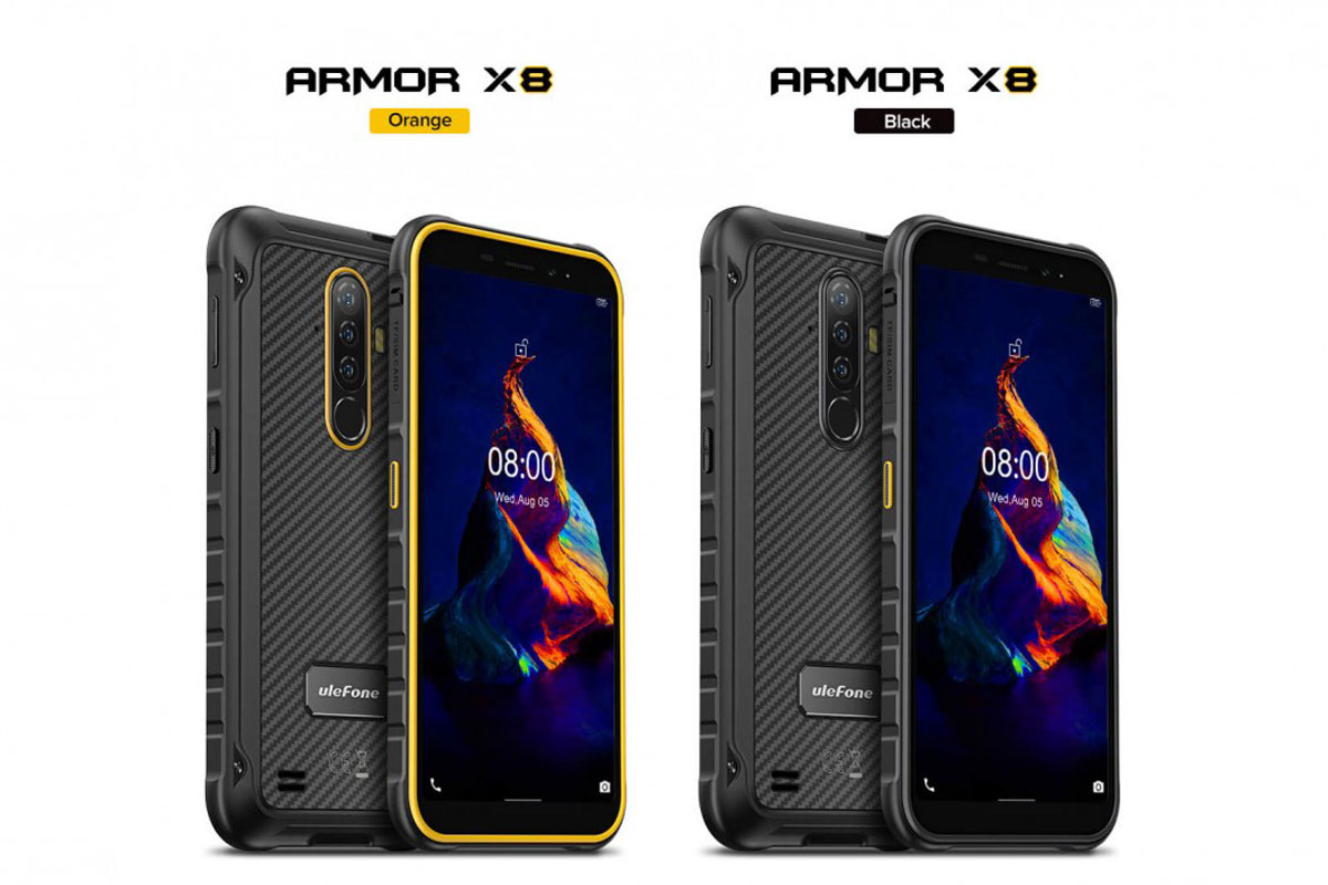 اولفون گوشی سرسخت و ارزان قیمت Ulefone Armor X8 را معرفی کرد