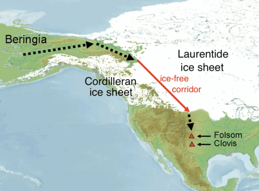 آیا کریستف کلمب آمریکا را کشف کرد نقشه ای از مسیر باستانی برینگیا خلاف آن را نشان می دهد