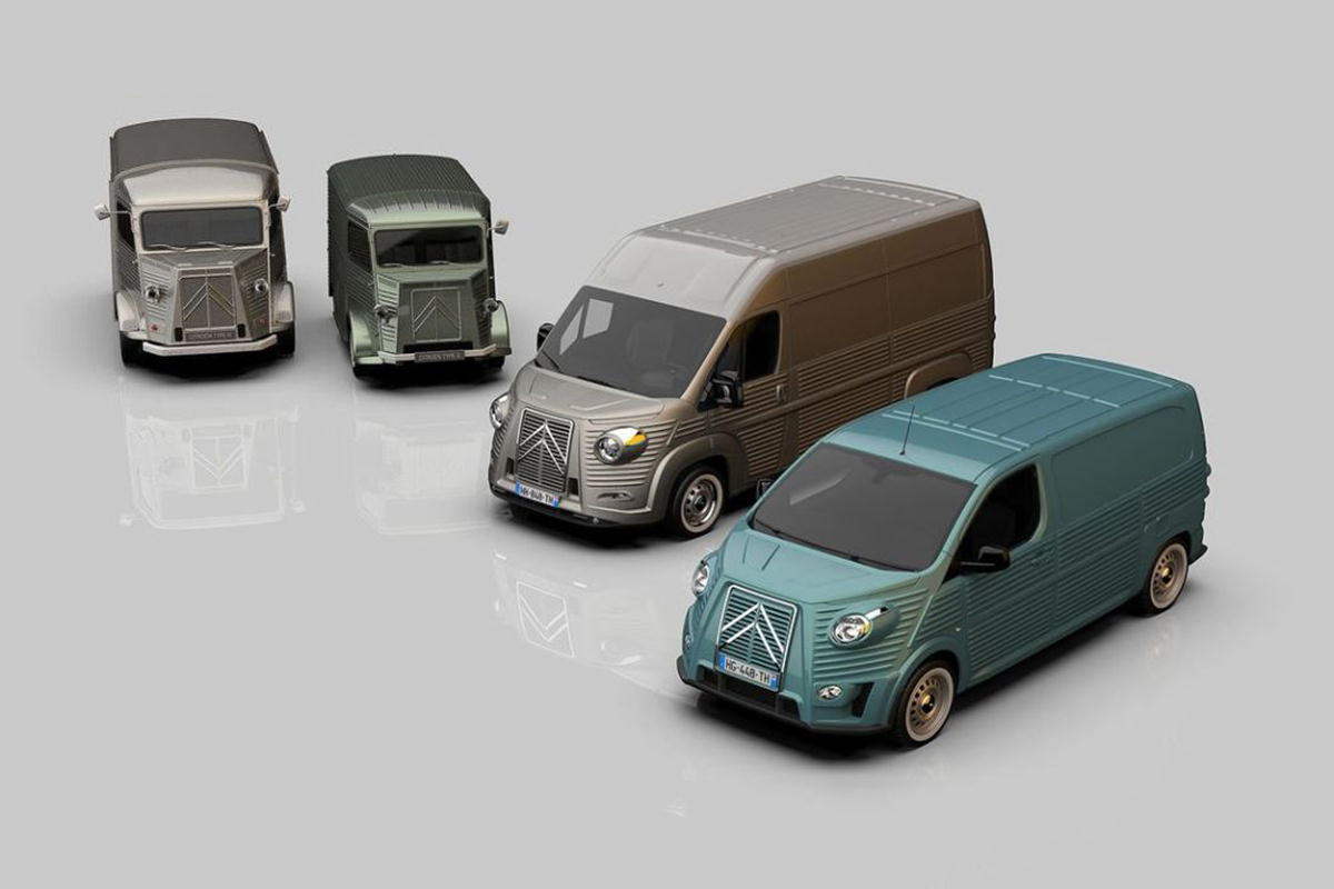 انواع مدل های ون / Van کاسالینی تایپ اچ جی / Caselani Type HG مبتنی بر سیتروئن جامپی / Citroën Jumpy 