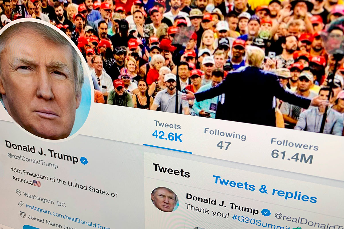توییت‌‌ های حاوی آرزوی مرگ برای ترامپ حذف می‌شوند