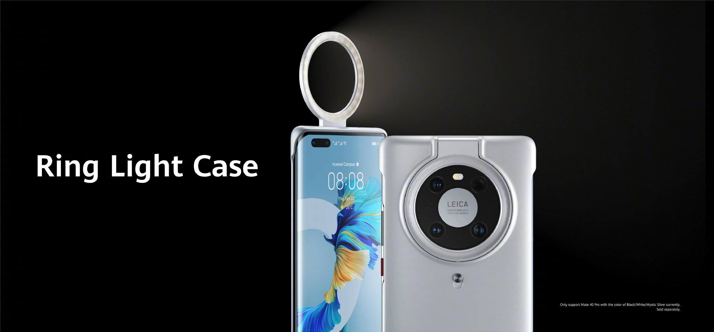 پوستر قاب Ring Light Case هواوی / Huawei برای میت ۴۰ پرو
