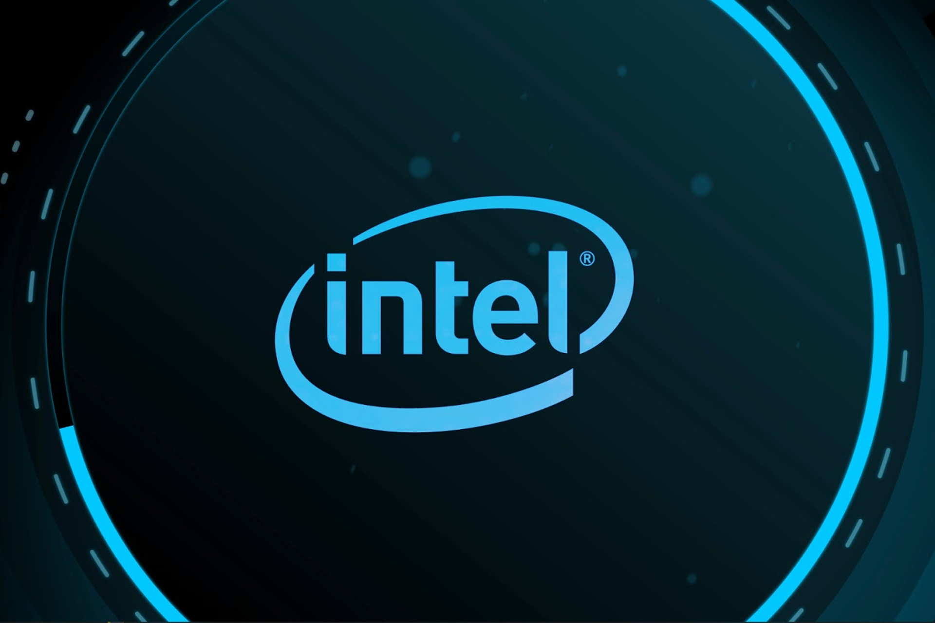 Intel Logo Graphic Design