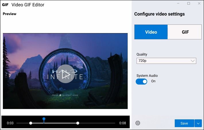 نرم افزار تهیه ویدئو از محیط کاربری ویندوز 10