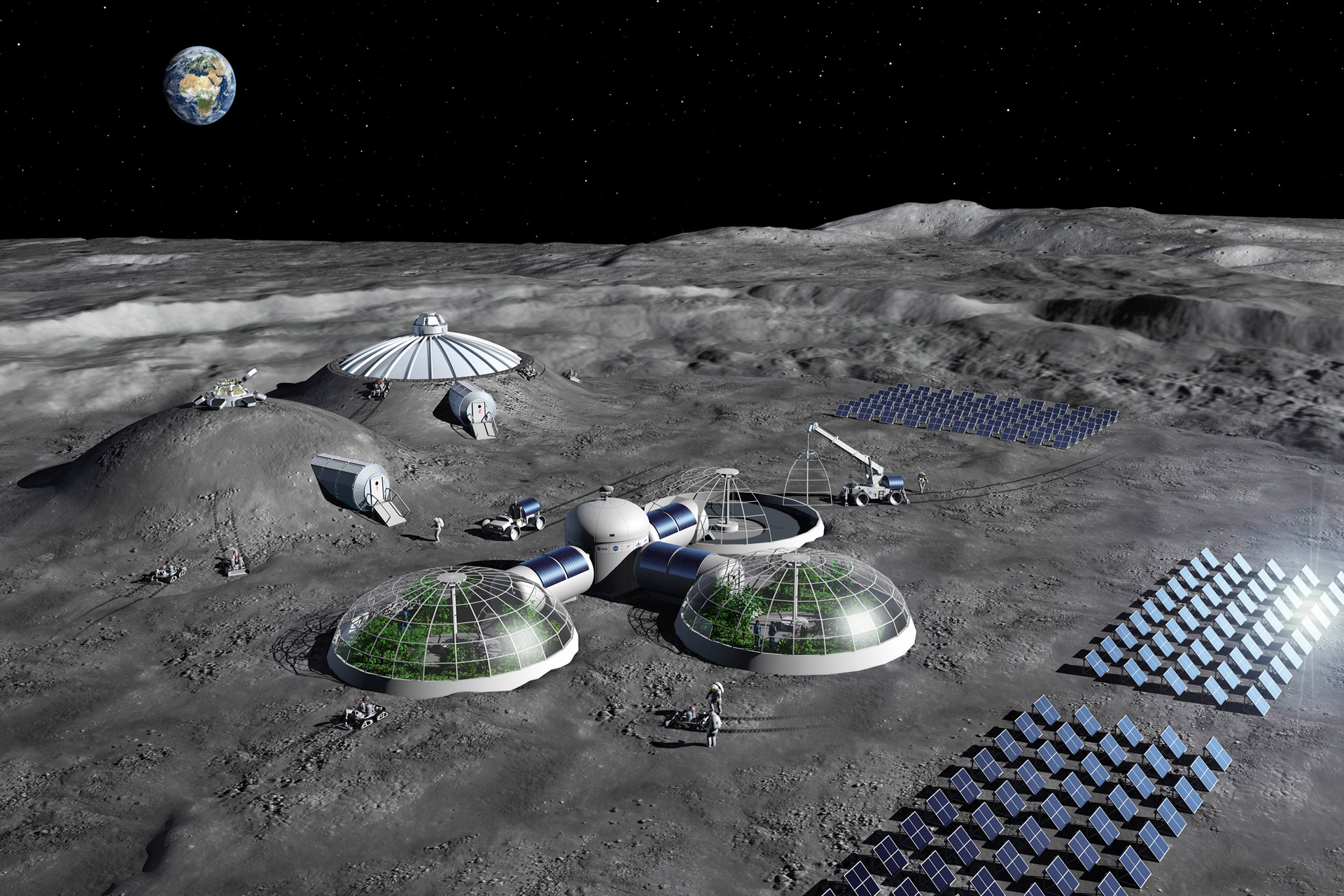 آیا ماه می‌تواند به پایگاهی ایمن برای فضانوردان تبدیل شود؟