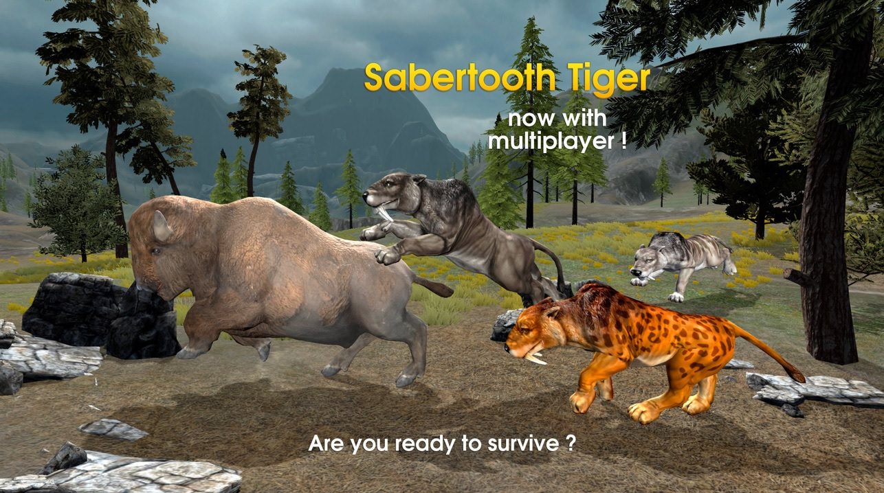 اسکرین شات بازی Sabertooth Multuplayer Survival Simulator