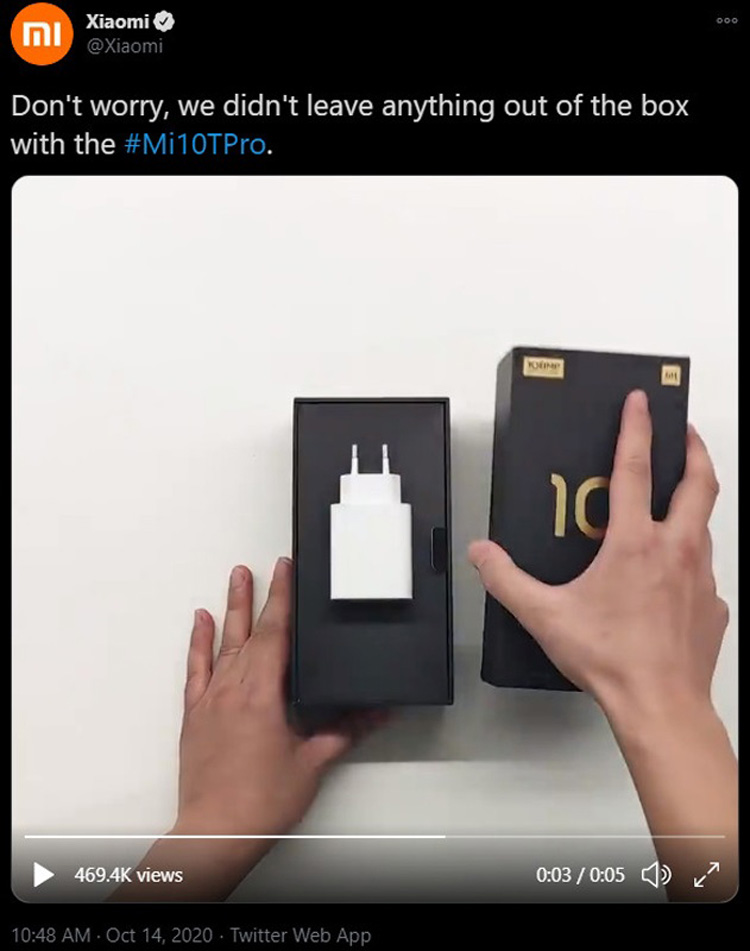 تسمخر اپل توسط شیائومی به خاطر حذف شارژر از جعبه آیفون ۱۲ / iPhone 12