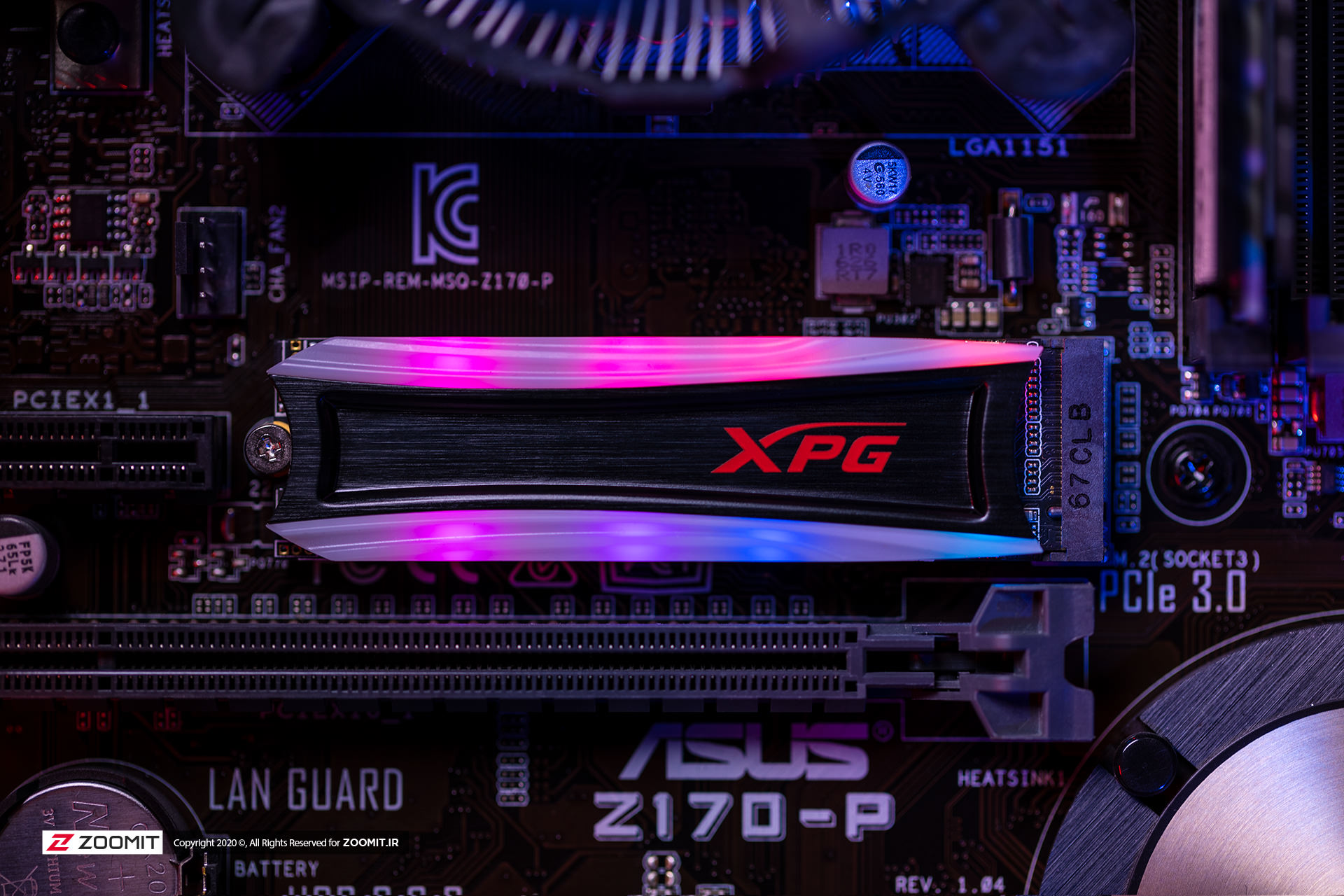 بررسی SSD ای دیتا XPG SPECTRIX S40G