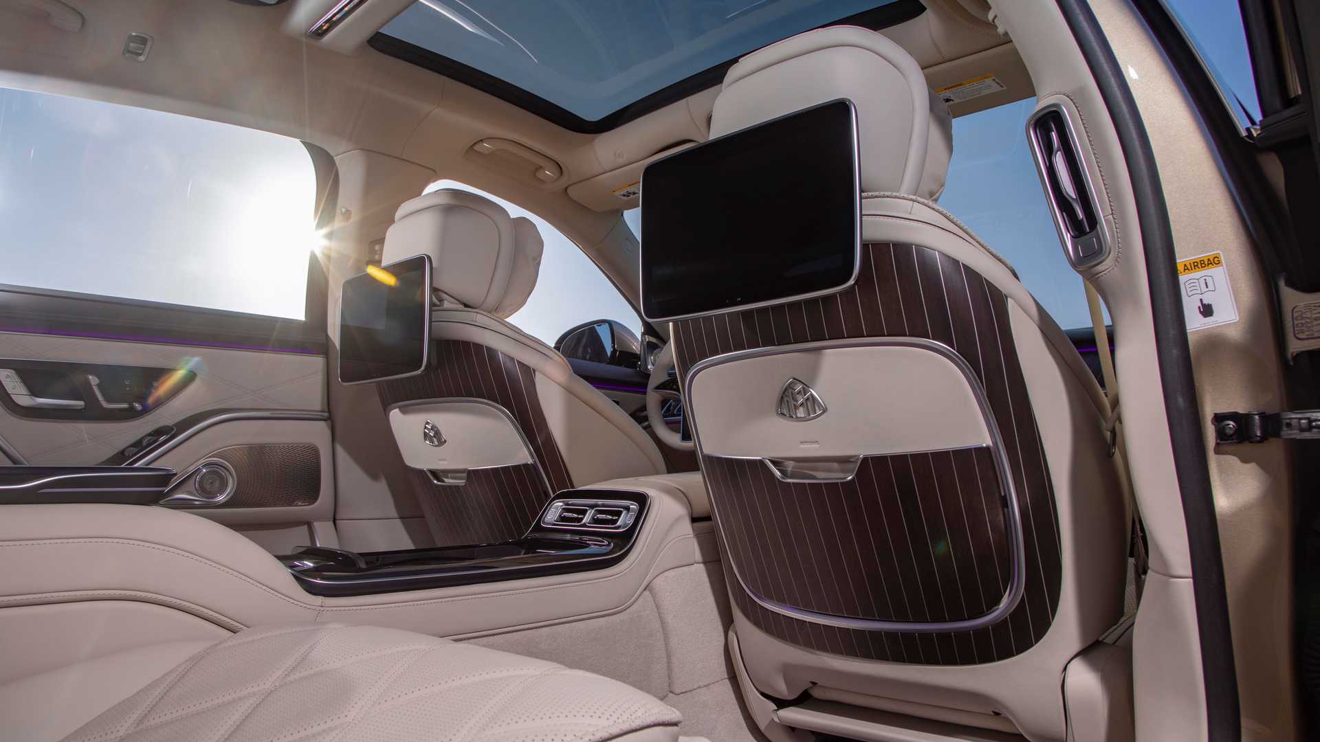 Mercedes-Benz S-Class Maybach  مرسدس بنز اس کلاس میباخ نمای داخلی
