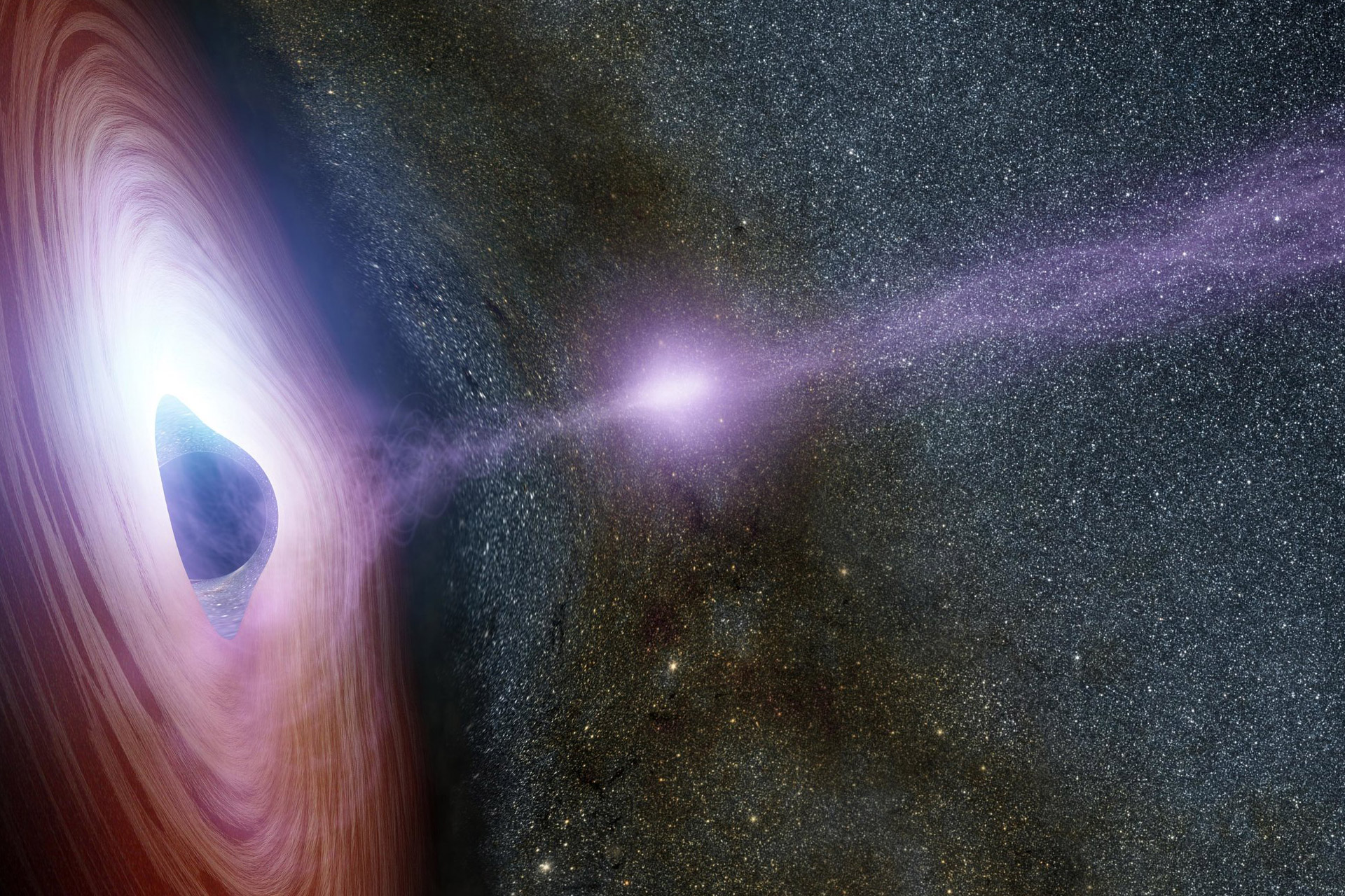 کشف دورترین سیاه چاله در فاصله ۱۲ میلیارد سال نوری