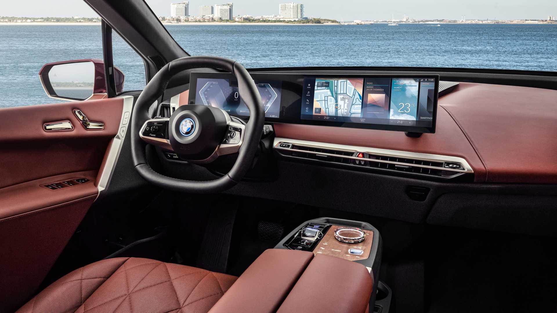 BMW iX شاسی بلند برقی بی ام و آی ایکس فضای داخلی