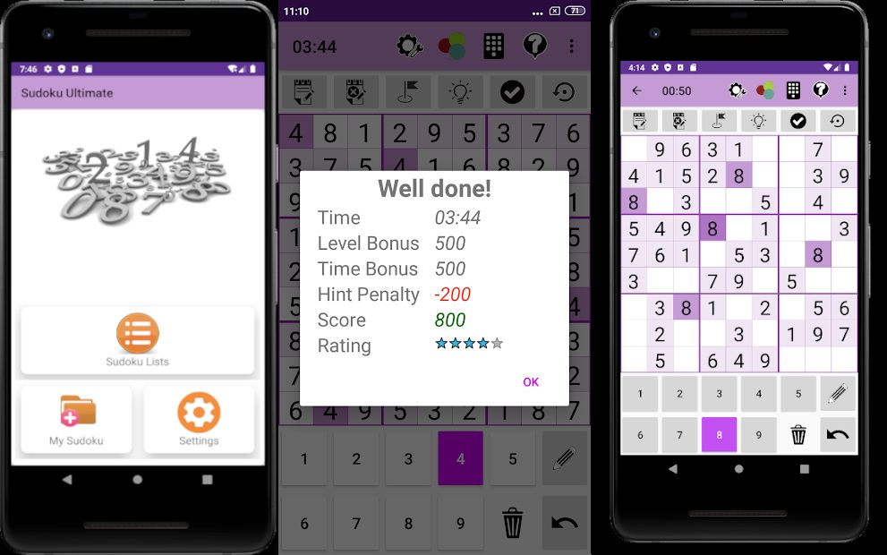 اسکرین شات بازی Sudoku Ultimate