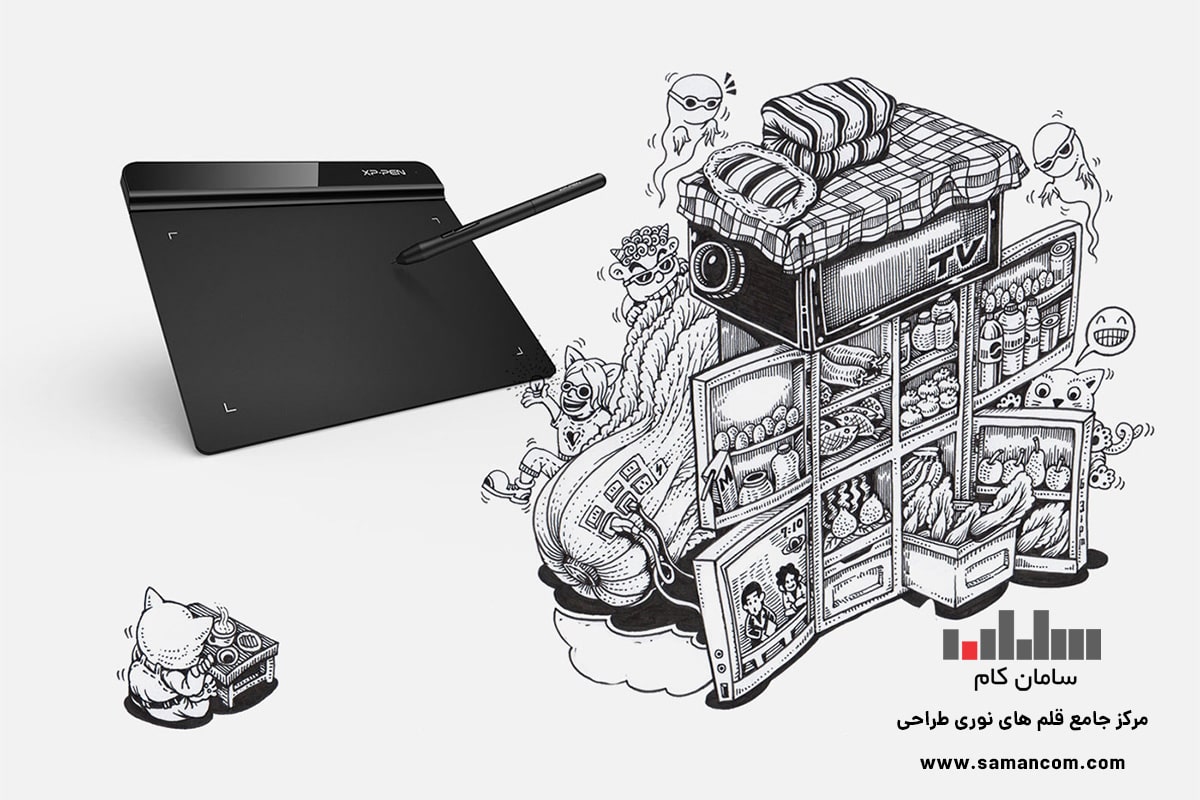 قلم نوری XP Pen Star G640 در سامان کام