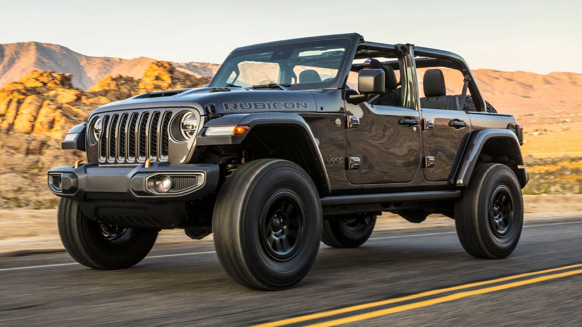 جیپ رانگلر روبیکان خودروسازان بزرگ جهان / Jeep Wrangler Rubicon 392 در جاده