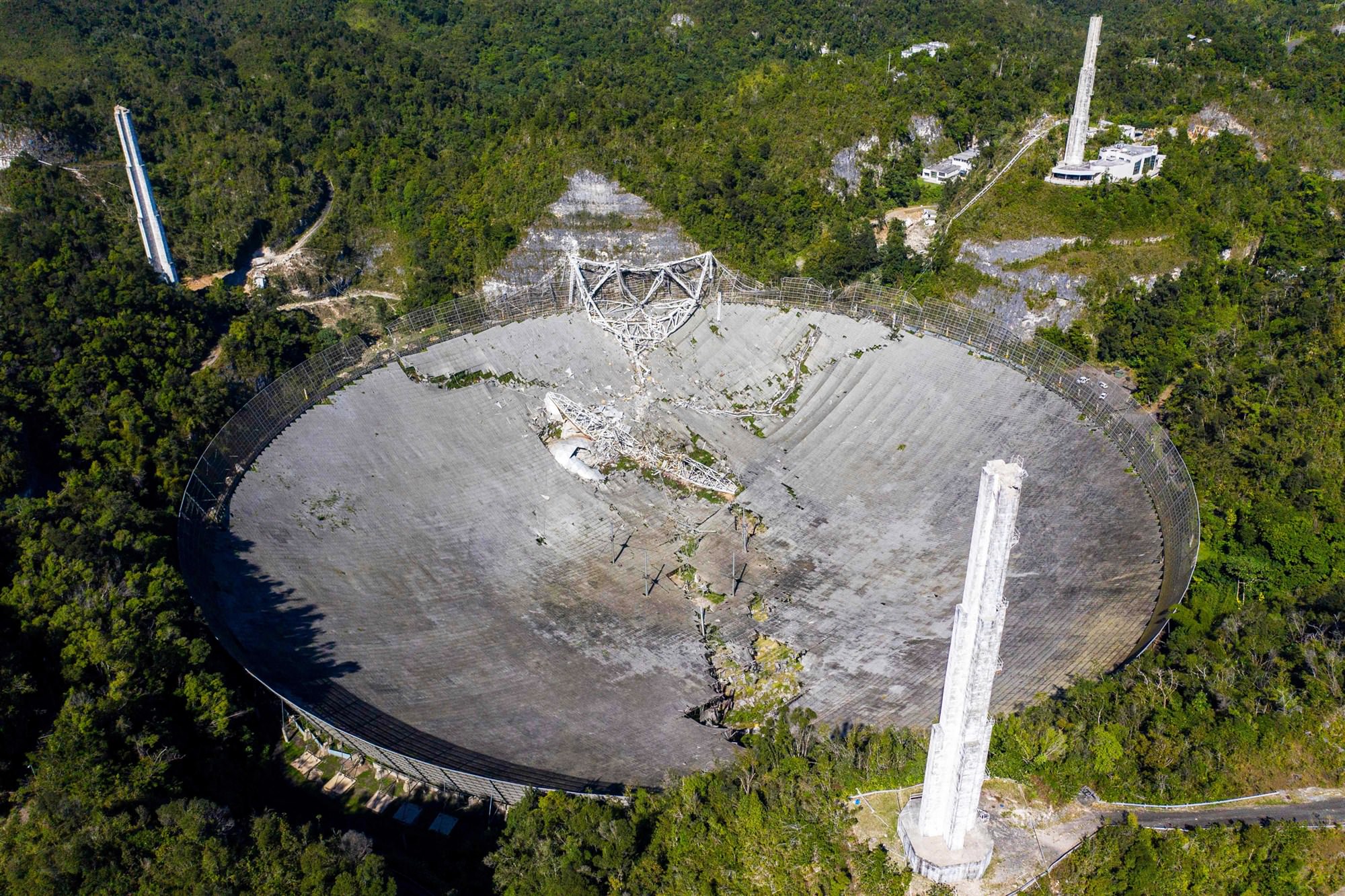 آرسیبو تخریب شد؛ پایان ۵۷ سال فعالیت یکی از مشهورترین رصدخانه‌های جهان