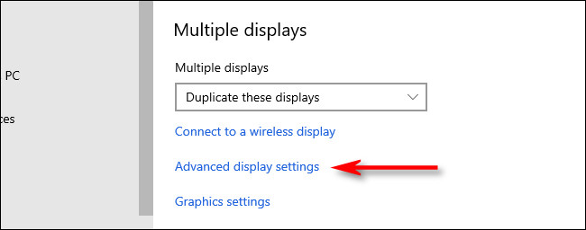 تغییر نرخ تازه‌سازی در تنظیمات نمایشگر (Display Settings) - 2