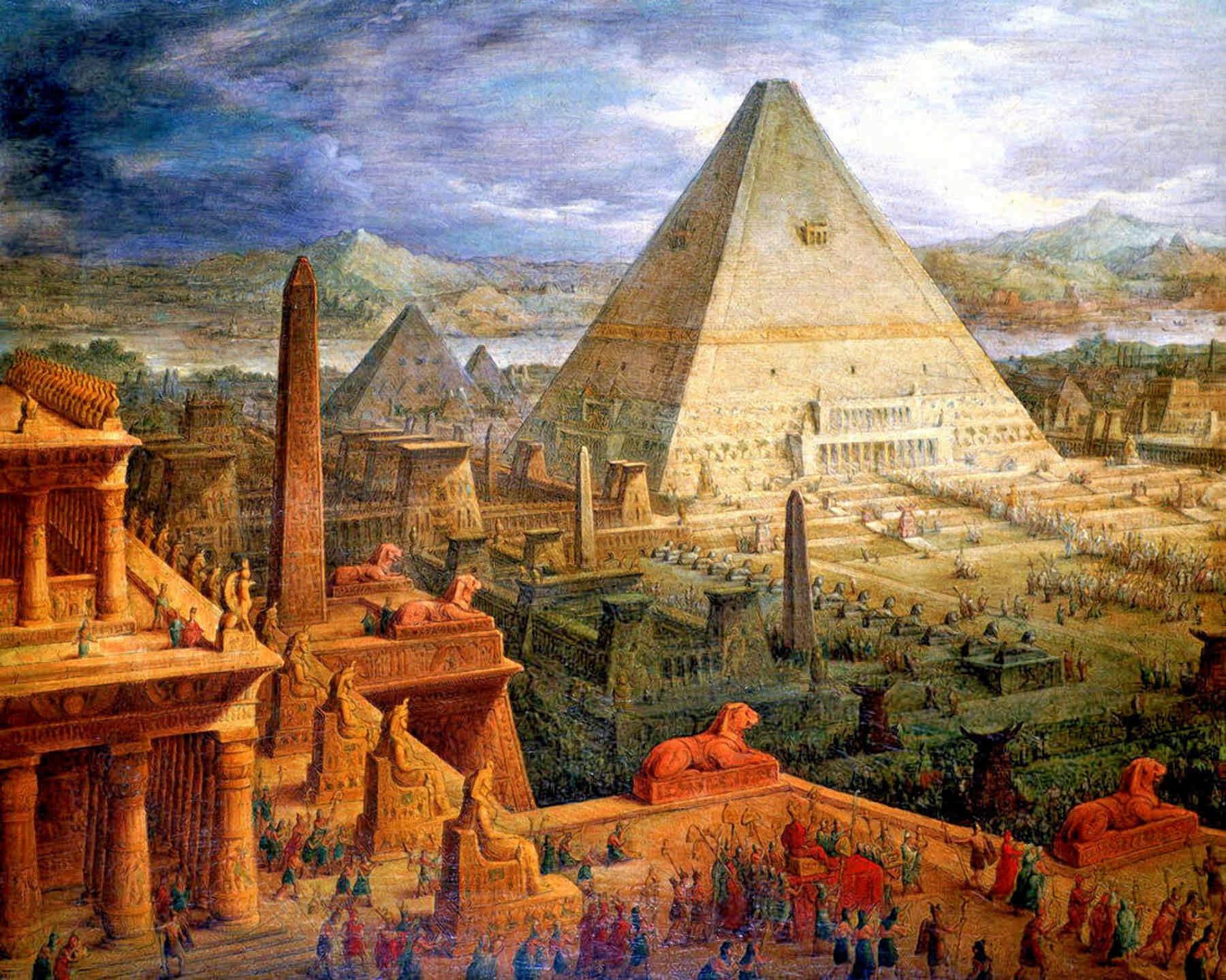 هرم بزرگ جیزه برای هزاران سال بلندترین سازه‌ی جهان بود
