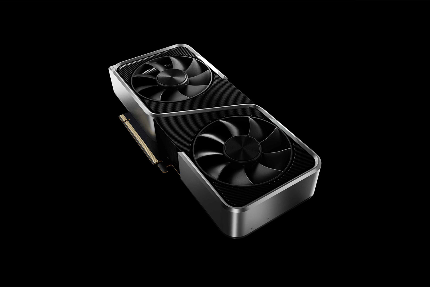 NVIDIA GeForce RTX 3060 Ti Top View / NVIDIA GeForce RTX 3060 Ti