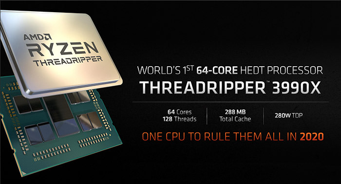 رایزن تردریپر ۳۹۹۰ ایکس / Ryzen Threadripper 3990X
